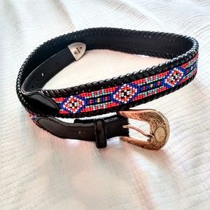 Eddie Bauer Beaded Belt